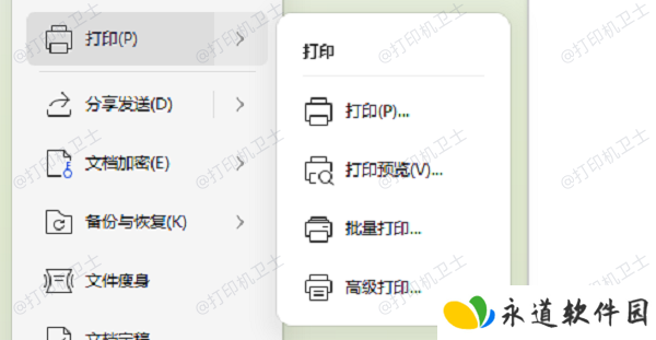 调整打印大小