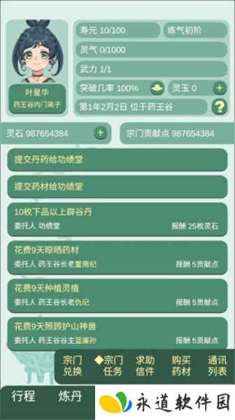 药王谷女修修炼手札