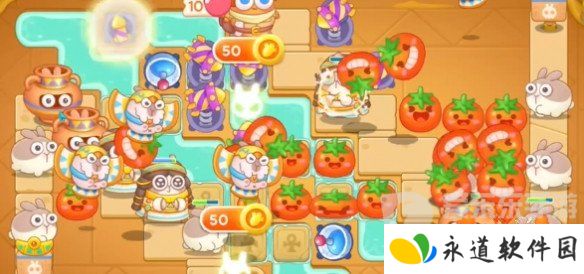 保卫萝卜4法老归来第64关怎么过 法老归来第64关通关指南