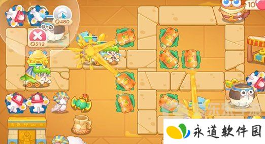 保卫萝卜4法老归来第48关怎么过 法老归来第48关新手通关必备指南